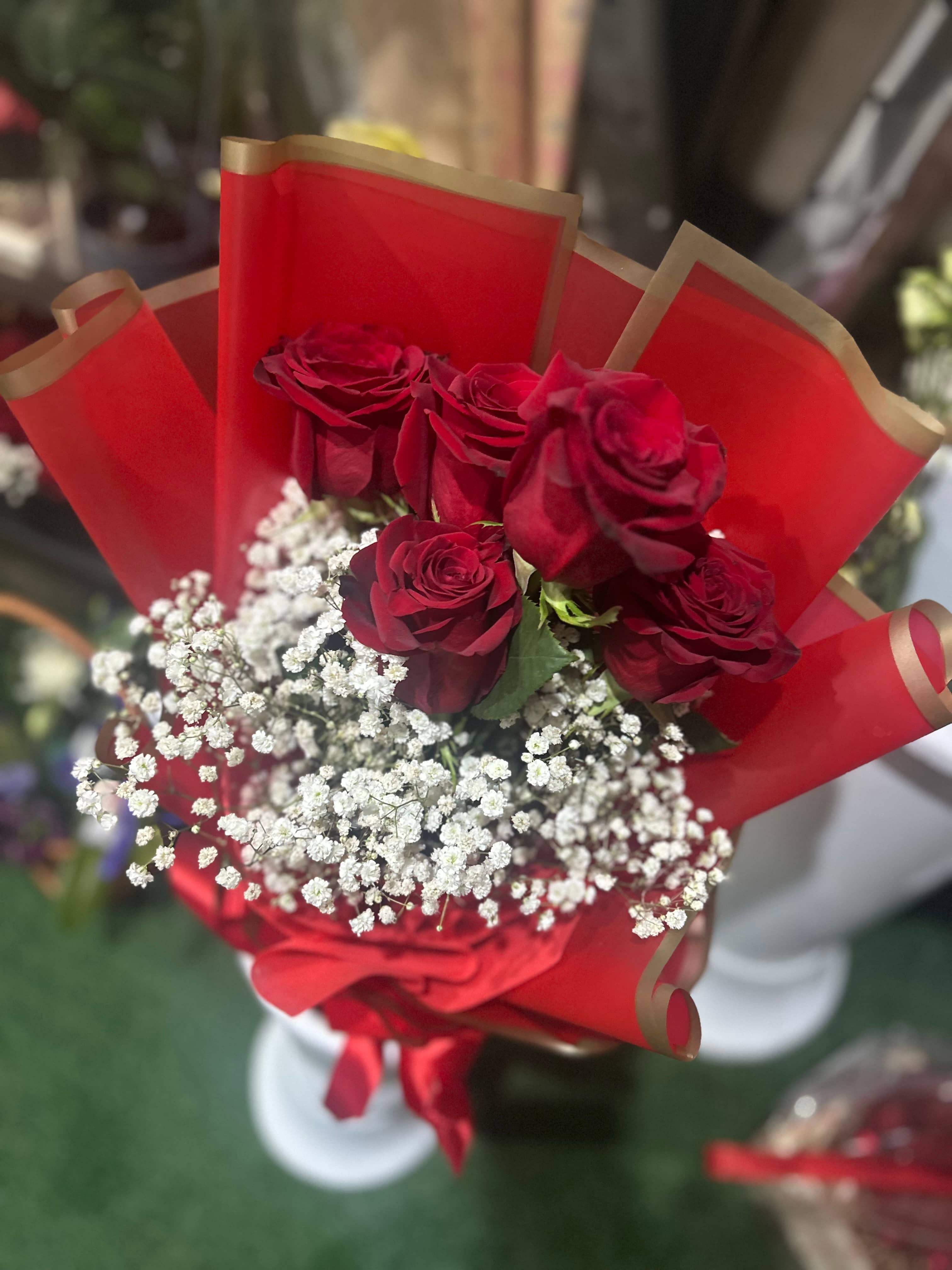 Classic Elegance with Red Roses — 2