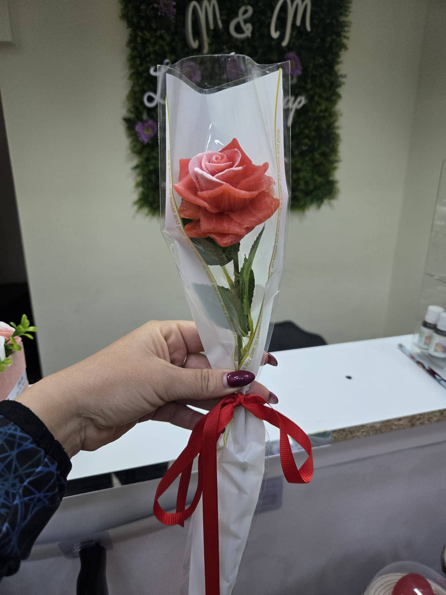A Red Soap Rose — 2