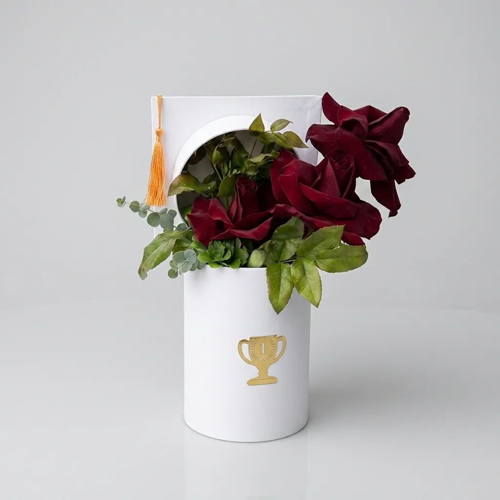 Academic Elegance – Red Rose Box — 1