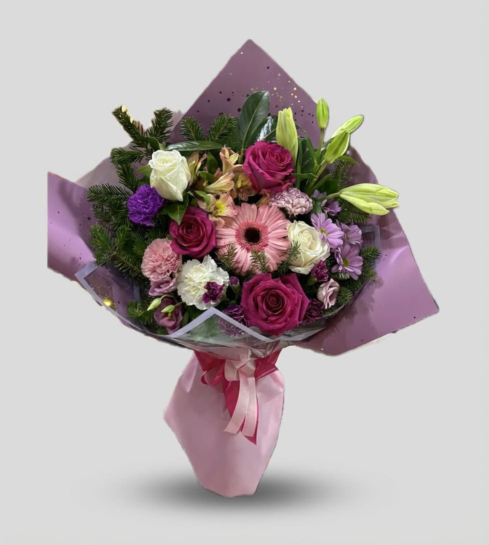 Слика на Букет шарени цвеќиња