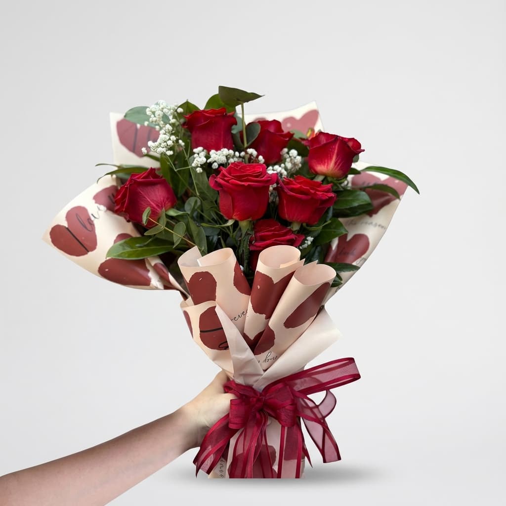 Слика на Класична Љубов – Букет Црвени Ружи