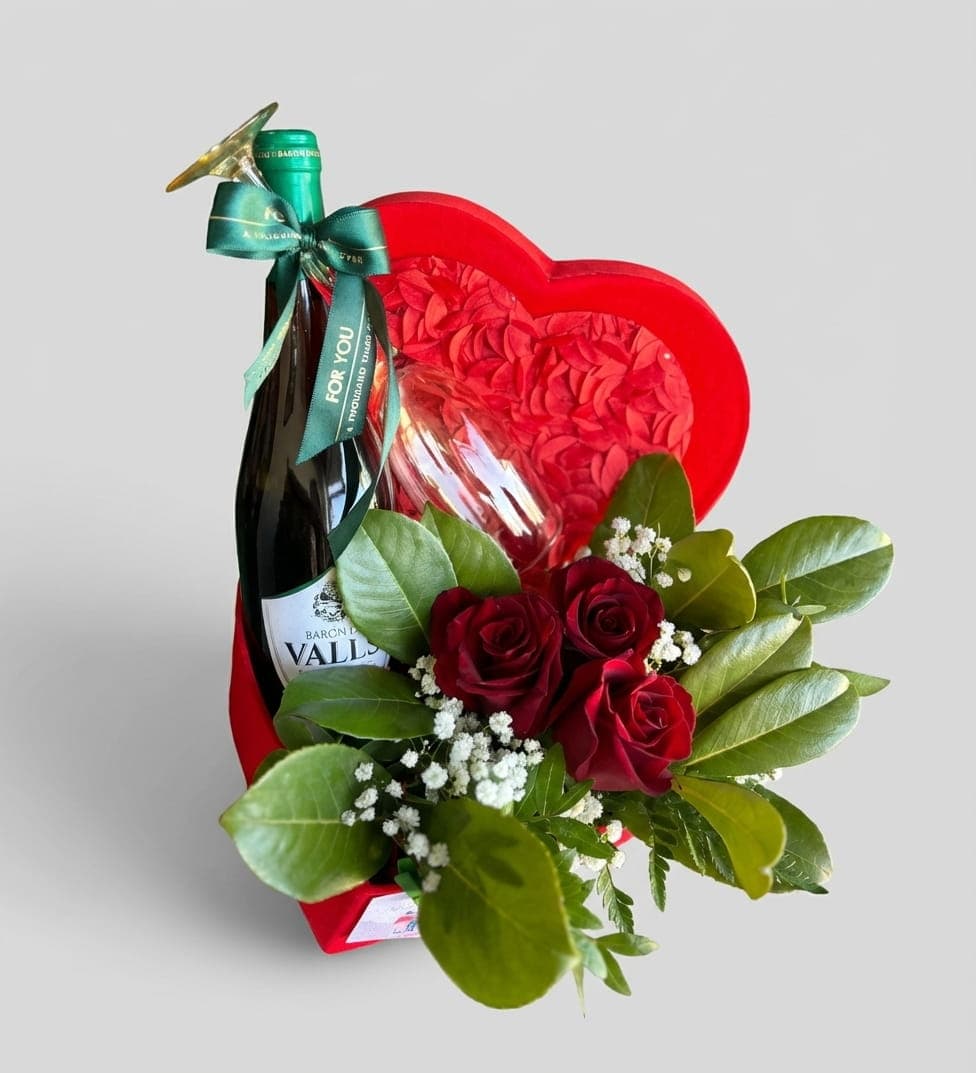 Слика на Love & Wine Кадифена Кутија