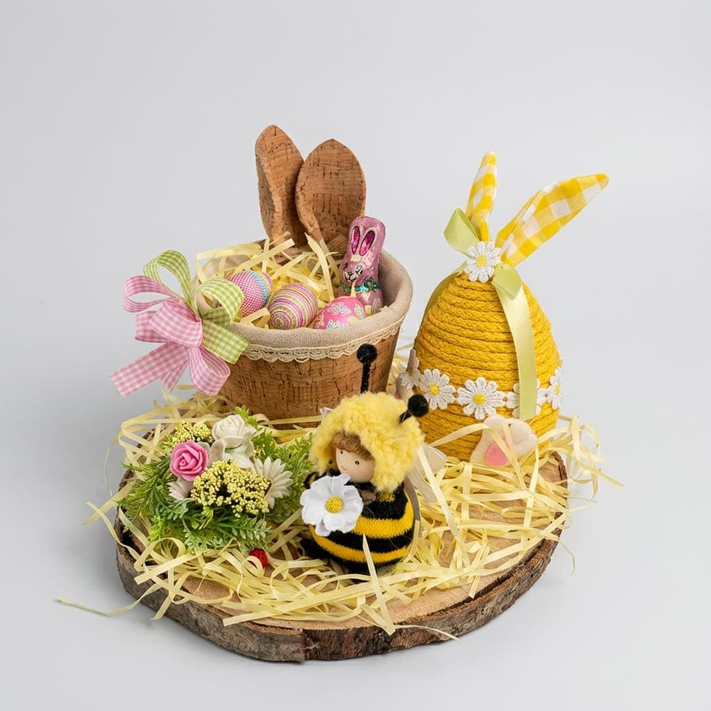 Easter Honey Bee & Harvest Centerpiece image